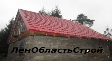 Монтаж крыши из металлочерепицы